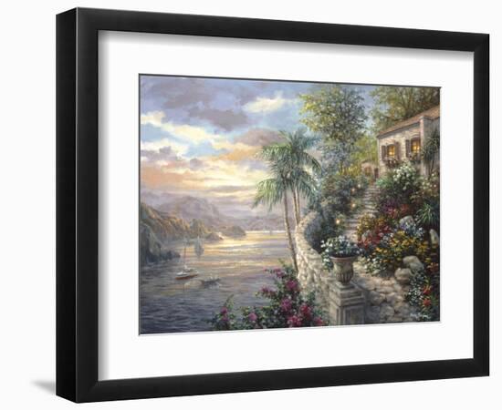 Tranquil Sea-Nicky Boehme-Framed Giclee Print