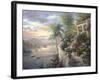 Tranquil Sea-Nicky Boehme-Framed Giclee Print