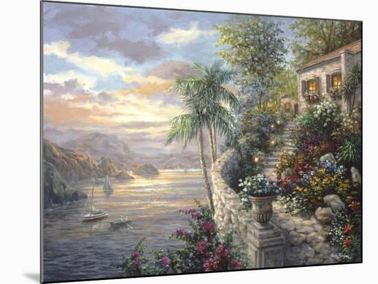 Tranquil Sea-Nicky Boehme-Mounted Giclee Print