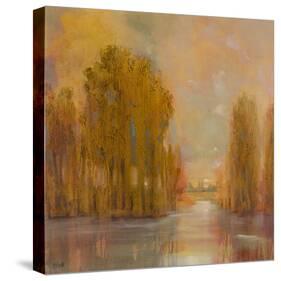 Tranquil Setting IV-Hall-Stretched Canvas