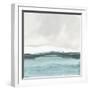 Tranquil Silver Sea II-Chris Paschke-Framed Art Print