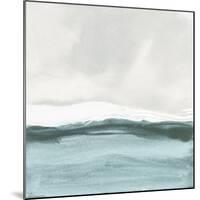 Tranquil Silver Sea II-Chris Paschke-Mounted Art Print