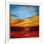 Tranquil Sunset-Herb Dickinson-Framed Photographic Print