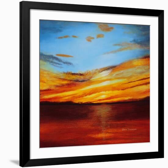 Tranquil Sunset-Herb Dickinson-Framed Photographic Print