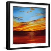 Tranquil Sunset-Herb Dickinson-Framed Photographic Print