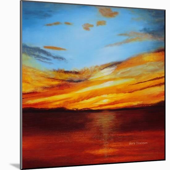 Tranquil Sunset-Herb Dickinson-Mounted Photographic Print