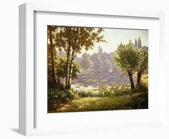 Tranquil Waters-Henri Biva-Framed Giclee Print