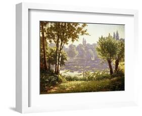 Tranquil Waters-Henri Biva-Framed Giclee Print