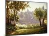 Tranquil Waters-Henri Biva-Mounted Giclee Print