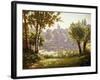 Tranquil Waters-Henri Biva-Framed Giclee Print