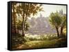 Tranquil Waters-Henri Biva-Framed Stretched Canvas