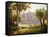 Tranquil Waters-Henri Biva-Framed Stretched Canvas