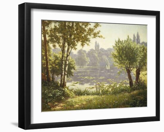 Tranquil Waters-Henri Biva-Framed Giclee Print