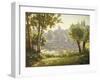 Tranquil Waters-Henri Biva-Framed Giclee Print