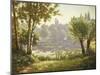 Tranquil Waters-Henri Biva-Mounted Giclee Print