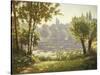 Tranquil Waters-Henri Biva-Stretched Canvas