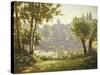 Tranquil Waters-Henri Biva-Stretched Canvas