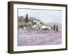 Tranquil Wild Lavender, Provence-Hazel Barker-Framed Giclee Print