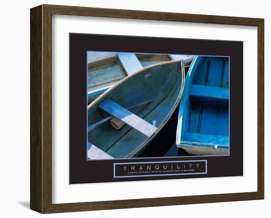 Tranquility - Boats-Unknown Unknown-Framed Photo