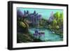 Tranquility Bridge1-Greg Farrugia-Framed Giclee Print