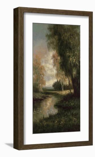 Tranquility Path II-Pierre-Framed Art Print