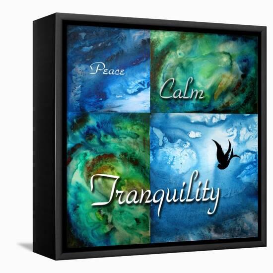 Tranquility-Megan Aroon Duncanson-Framed Stretched Canvas