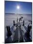 Trans-Alaska Pipeline From Prudhoe Bay to Valdez, Brooks Range, Alaska, USA-Hugh Rose-Mounted Photographic Print