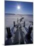 Trans-Alaska Pipeline From Prudhoe Bay to Valdez, Brooks Range, Alaska, USA-Hugh Rose-Mounted Photographic Print