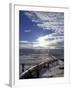 Trans-Alaska Pipeline in Winter, North Slope of the Brooks Range, Alaska, USA-Hugh Rose-Framed Photographic Print