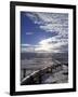 Trans-Alaska Pipeline in Winter, North Slope of the Brooks Range, Alaska, USA-Hugh Rose-Framed Photographic Print