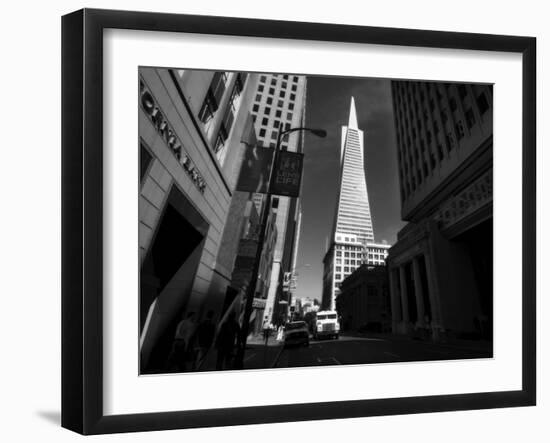 Trans America Mono-John Gusky-Framed Premium Photographic Print