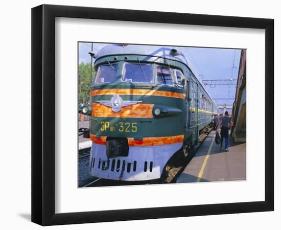 Trans-Siberian Express, Siberia, Russia-Bruno Morandi-Framed Photographic Print