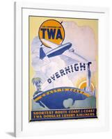 Trans-World Airlines 1934-null-Framed Giclee Print