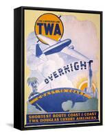 Trans-World Airlines 1934-null-Framed Stretched Canvas