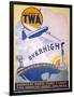 Trans-World Airlines 1934-null-Framed Giclee Print