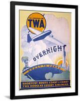 Trans-World Airlines 1934-null-Framed Premium Giclee Print