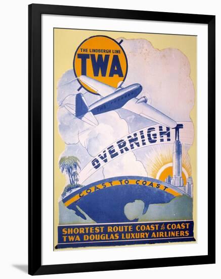 Trans-World Airlines 1934-null-Framed Premium Giclee Print