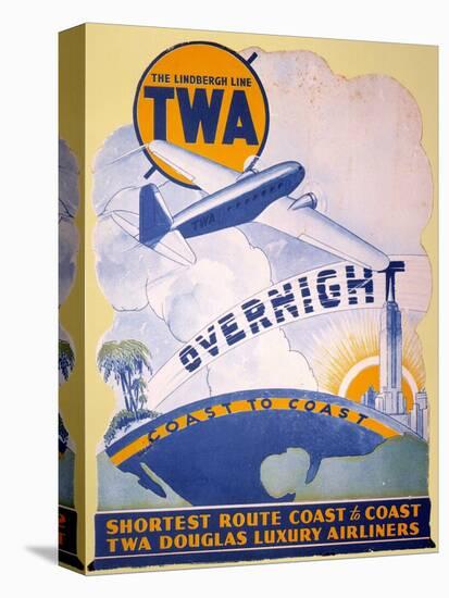 Trans-World Airlines 1934-null-Stretched Canvas