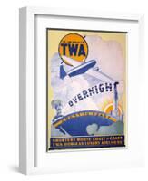 Trans-World Airlines 1934-null-Framed Premium Giclee Print