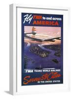 Trans-World Airlines 1950S-null-Framed Giclee Print