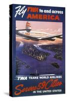 Trans-World Airlines 1950S-null-Stretched Canvas