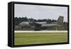 Transall C-160G of the German Air Force Touching Down on the Runway-null-Framed Stretched Canvas