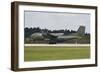 Transall C-160G of the German Air Force Touching Down on the Runway-null-Framed Photographic Print
