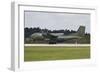 Transall C-160G of the German Air Force Touching Down on the Runway-null-Framed Photographic Print