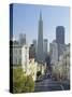 Transamerica Pyramid, San Francisco, California, USA-Gavin Hellier-Stretched Canvas