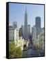 Transamerica Pyramid, San Francisco, California, USA-Gavin Hellier-Framed Stretched Canvas