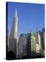 Transamerica Pyramid Skyscraper in San Francisco, California, USA-David R. Frazier-Stretched Canvas