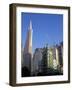 Transamerica Pyramid Skyscraper in San Francisco, California, USA-David R. Frazier-Framed Photographic Print