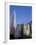 Transamerica Pyramid Skyscraper in San Francisco, California, USA-David R. Frazier-Framed Photographic Print