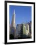 Transamerica Pyramid Skyscraper in San Francisco, California, USA-David R. Frazier-Framed Photographic Print